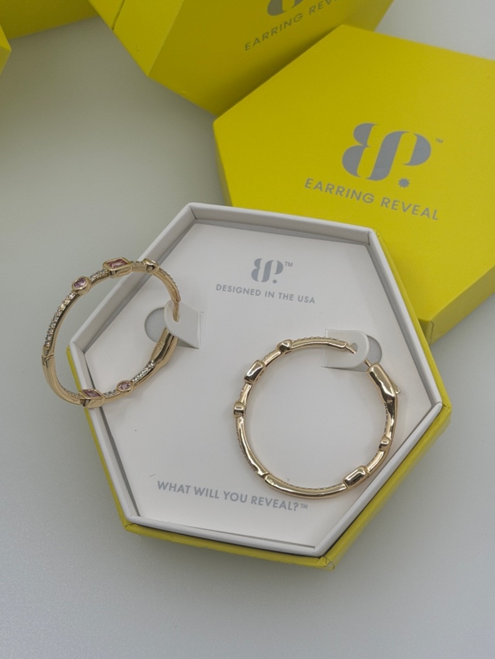 Bomb Part OG Earrings  - Gold Hoops